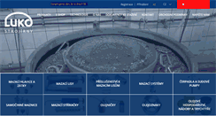 Desktop Screenshot of lukos.cz
